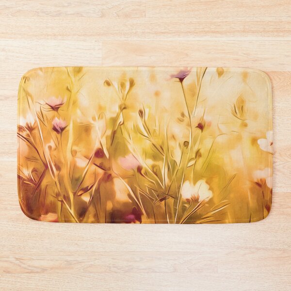 Item preview, The Patchwork Meadow - Gold designed and sold by ArtSea-Bubble.