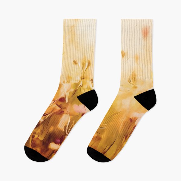 Item preview, The Patchwork Meadow - Gold designed and sold by ArtSea-Bubble.