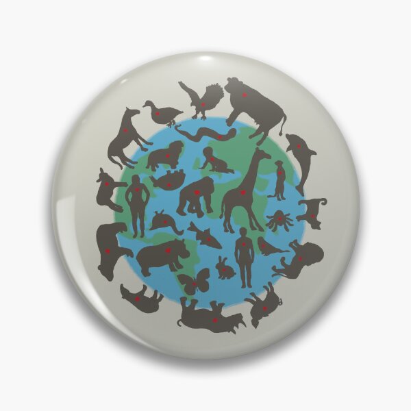 Item preview, Motif "Vegan for the animals" designed and sold by FrauP.