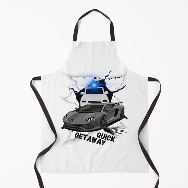 Item preview, Fast car speed police chase mock updesign Quick Getaway designed and sold by michaelstanton.