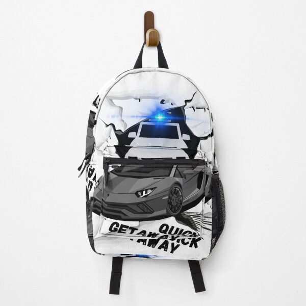 Item preview, Fast car speed police chase mock updesign Quick Getaway designed and sold by michaelstanton.