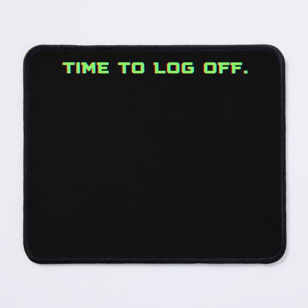 Item preview, time to log off designed and sold by Gabriel Stós.