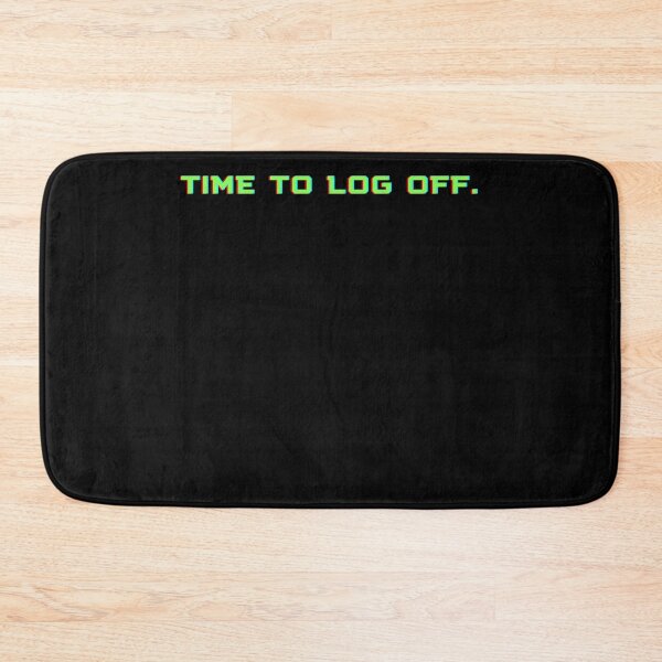 Item preview, time to log off designed and sold by Gabriel Stós.