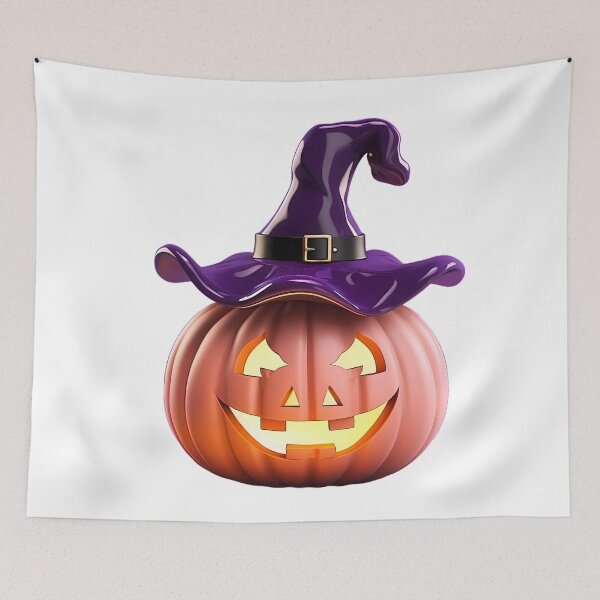 Item preview, Halloween Pumpkin Face designed and sold by Only-4u.