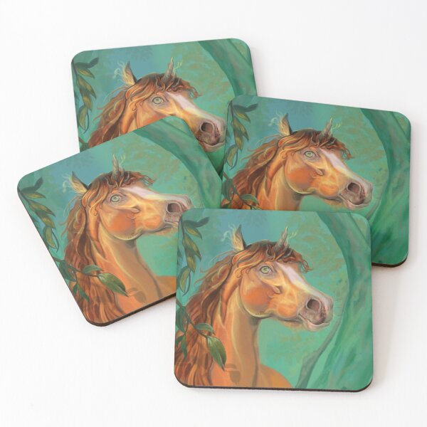 Item preview, Forest Unicorn Painting designed and sold by AK-Hevonen.