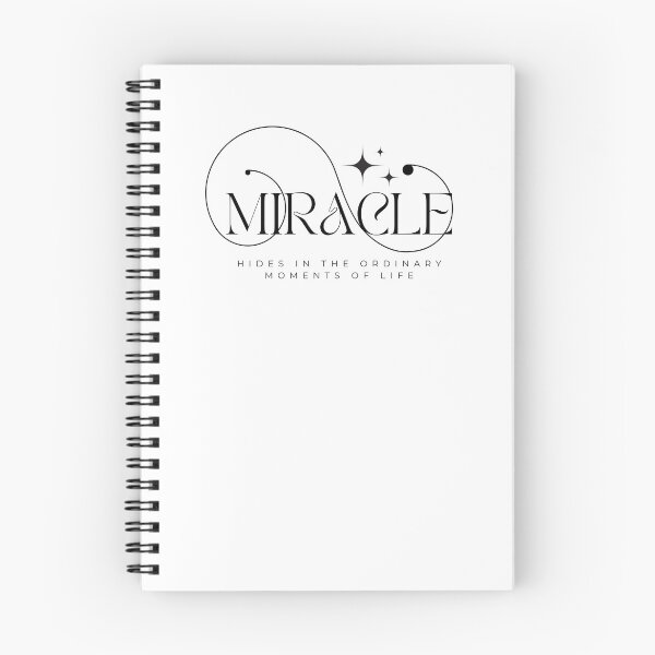 Item preview, Miracle Hides In The Ordinary Moments Of Life designed and sold by words-thoughts.