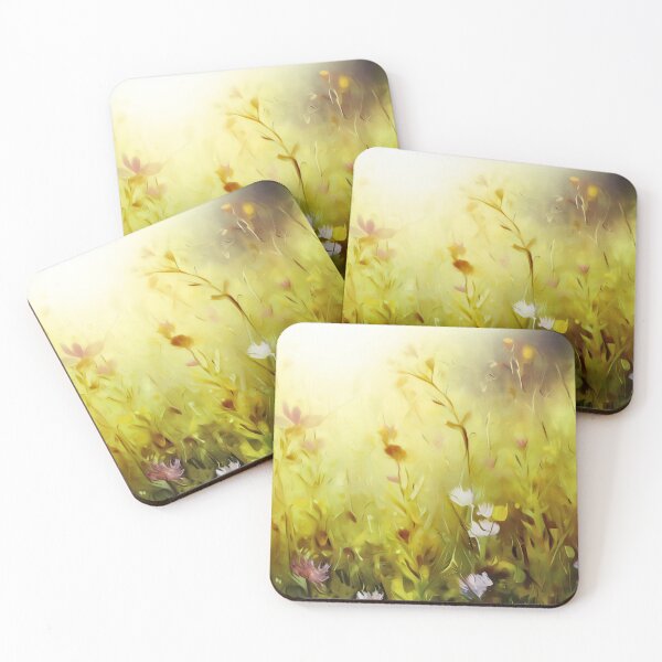 Item preview, The Patchwork Meadow - Olive designed and sold by ArtSea-Bubble.