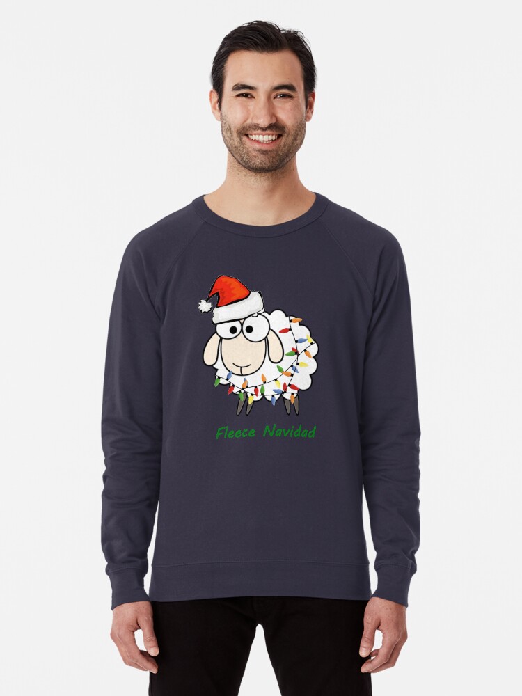 Fleece store navidad sweatshirt