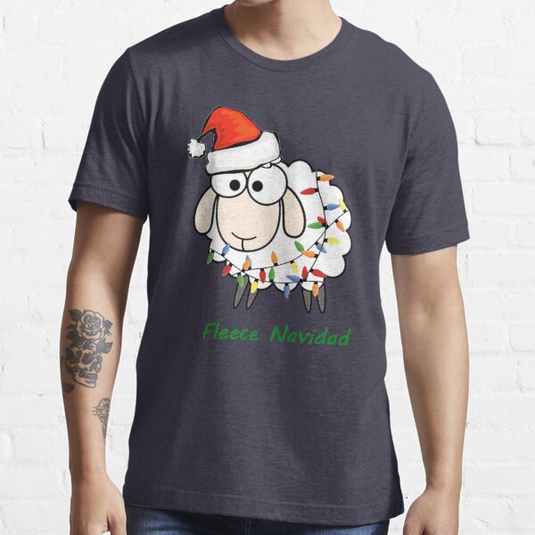 Fleece Navidad - Christmas Sheep Essential T-Shirt
