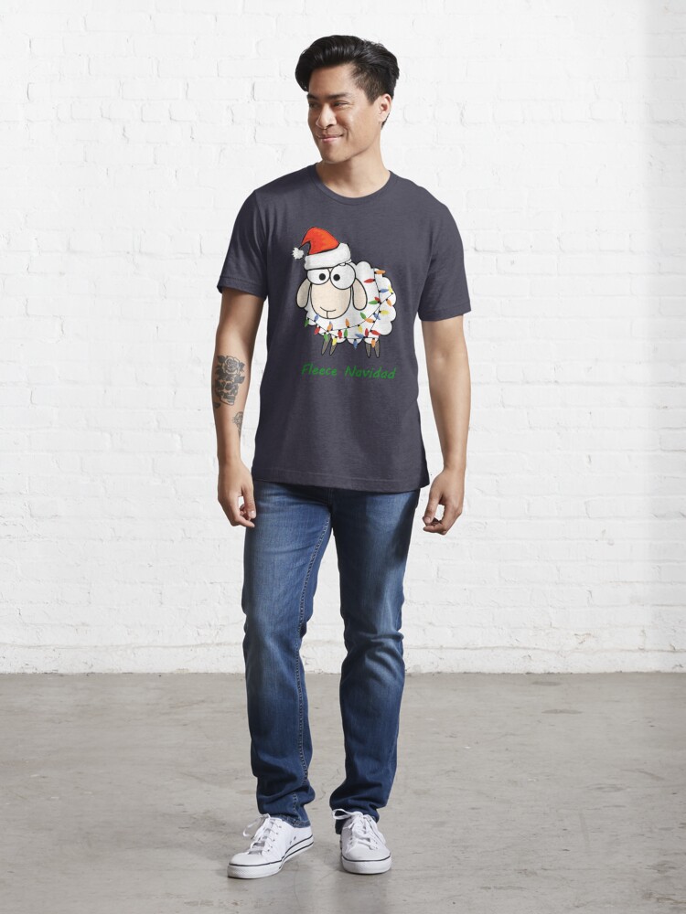 Disover Fleece Navidad - Christmas Sheep Essential T-Shirt