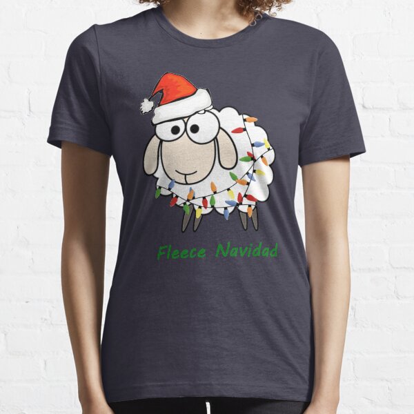 Fleece Navidad - Christmas Sheep Essential T-Shirt