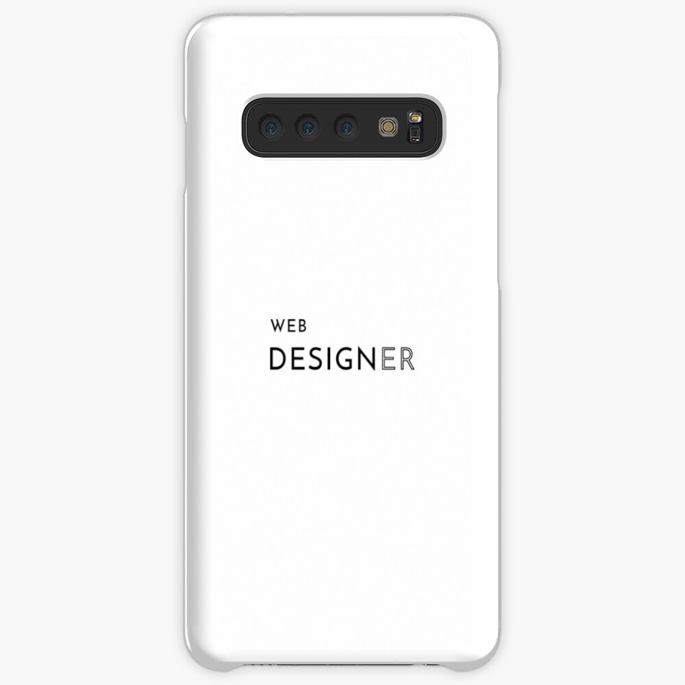 Web Designer (Inverted) Case & Skin for Samsung Galaxy