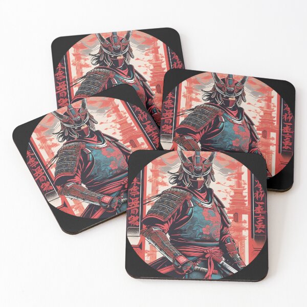 Item preview, Futuristic Samurai Warriors designed and sold by AbsoluteA.