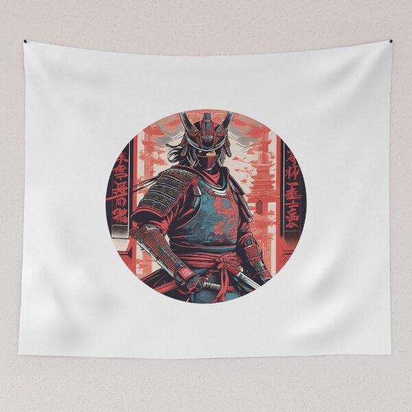 Item preview, Futuristic Samurai Warriors designed and sold by AbsoluteA.
