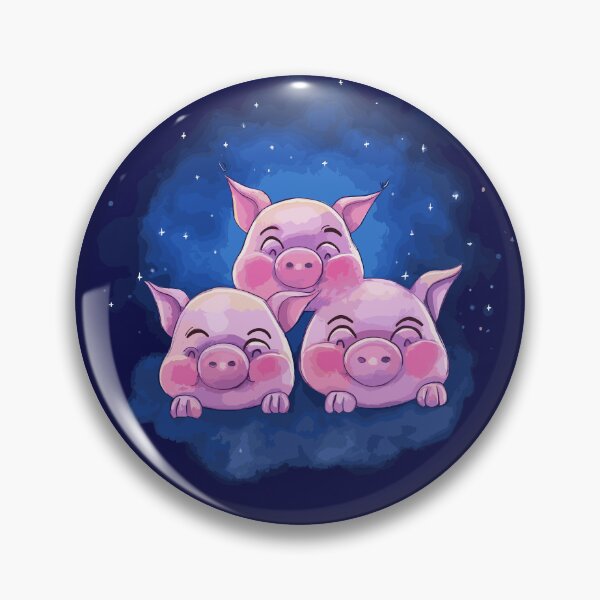 Item preview, Three Pink Piglets designed and sold by Liededrom..