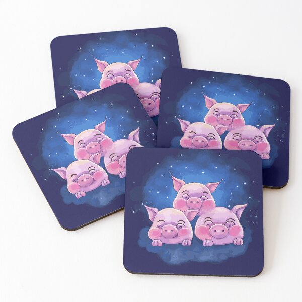 Item preview, Three Pink Piglets designed and sold by Liededrom..
