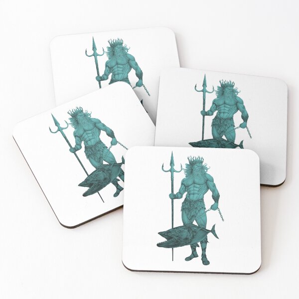 Item preview, Poseidon and his dog designed and sold by Paul Kyriakides.