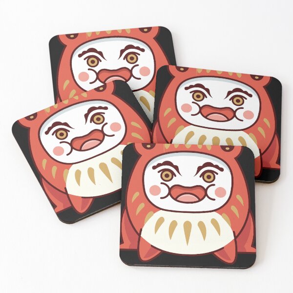 Item preview, Daruma Red Frog designed and sold by eliasmyerse.