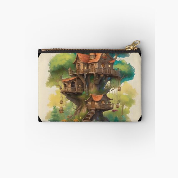 Item preview, Whimsical Treehouse Village designed and sold by AbsoluteA.