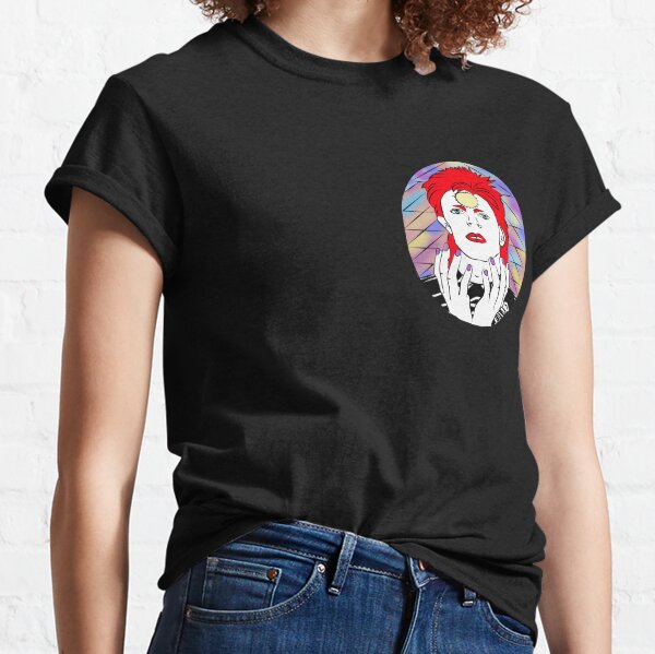 David Bowie Lightning Bolt T-Shirts for Sale | Redbubble