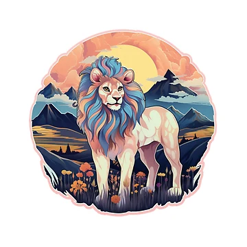 Imagen de la obra Soft Lion de RiffraffDesigns