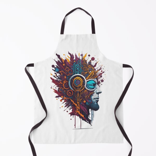 Item preview, Cyborg abstract designed and sold by TaevasDesign.