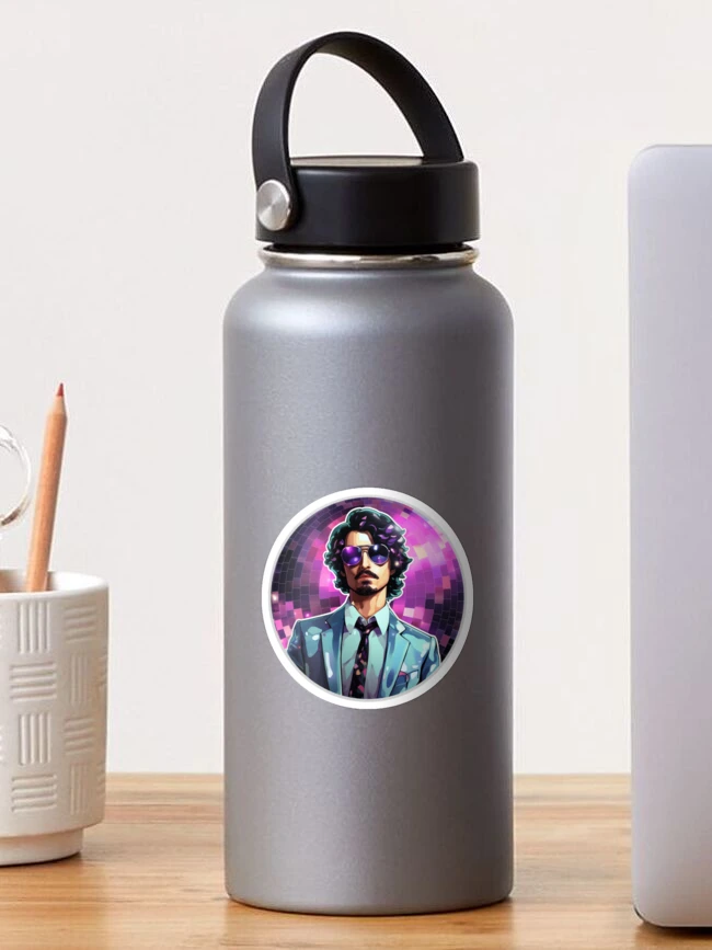 Imagen 1 de 3, Pegatina con la obra Disco Dreaming, diseñada y vendida por RiffraffDesigns.