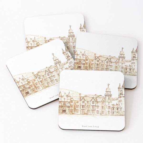 Item preview, Balmoral Castle, Scotland Drawing, Summertime - An Historic Royal Residence designed and sold by studioSharonKay.
