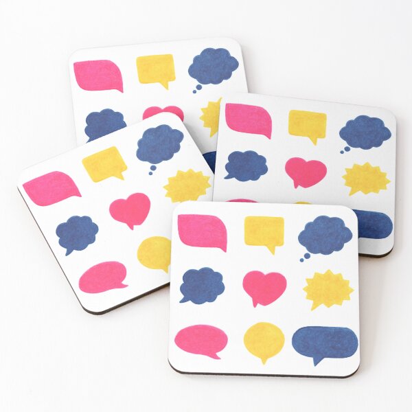 Item preview, Speech bubbles illustration designed and sold by EngineerGoC.