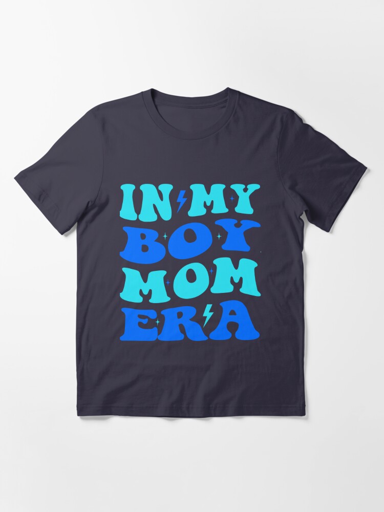  In My Baseball Mom Era Groovy Mom Of Boys T-Shirt : Clothing,  Shoes & Jewelry