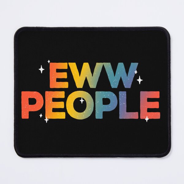 Item preview, Eww People - Funy Meme Quote - antisocial club - rainbow  designed and sold by BlancaVidal.