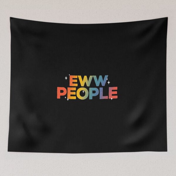 Item preview, Eww People - Funy Meme Quote - antisocial club - rainbow  designed and sold by BlancaVidal.