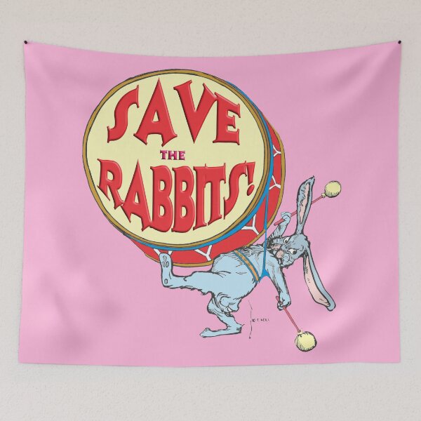 Item preview, Save The Rabbits! designed and sold by Rich La Bonté.