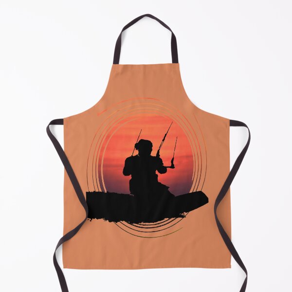 Item preview, Kitesurfer Surfing The Wave Artistic Silhouette And Sunset designed and sold by taiche.