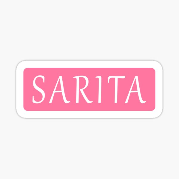 Sarita Stickers for Sale