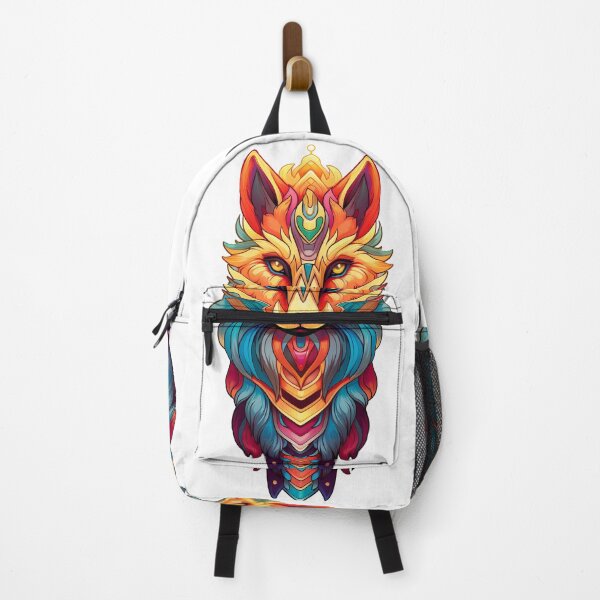 Item preview, Rainbow Coloured Wolf designed and sold by Inky-Spiration.