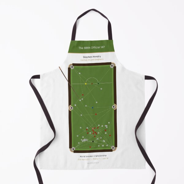 Item preview, Many Stephen Hendry Design Items - 147 Snooker Maximum Break 2012 designed and sold by Billers Art.