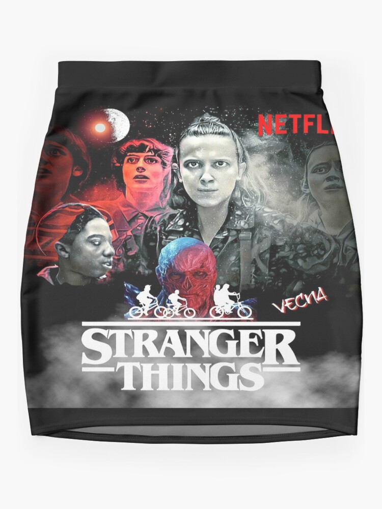 Thumbnail 3 of 4, Mini Skirt, Stranger things designed and sold by Esadamara.