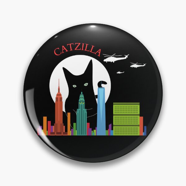 Item preview, Catzilla,funny gift designed and sold by your-t-shirts55.