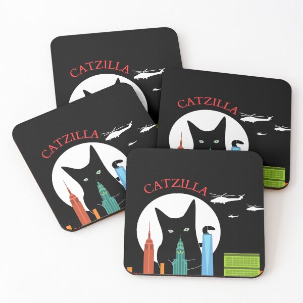 Item preview, Catzilla,funny gift designed and sold by your-t-shirts55.