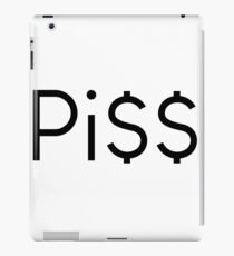 piss iPad Case/Skin