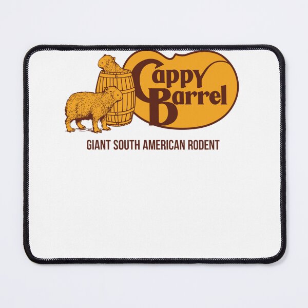 Item preview, Cappy Barrel; capybara country store logo T-Shirt designed and sold by MichaelMerritty.