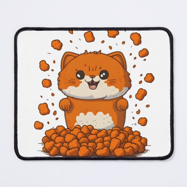 Item preview, A cat with tater tots on its head and paws. designed and sold by DreamDesignWear.