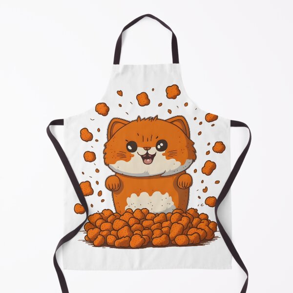 Item preview, A cat with tater tots on its head and paws. designed and sold by DreamDesignWear.