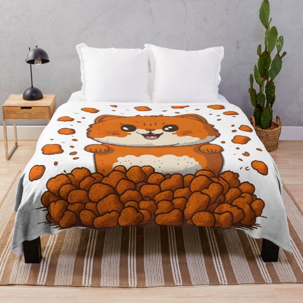 Item preview, A cat with tater tots on its head and paws. designed and sold by DreamDesignWear.