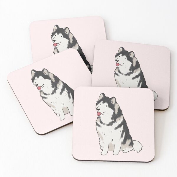 Artikelvorschau, Alaskan Malamute-Hundeillustration entworfen und verkauft von Mayarart.