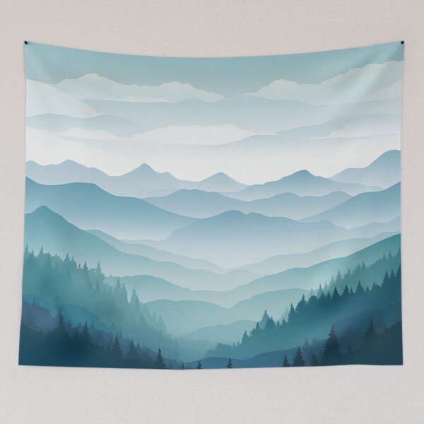 Item preview, Sky, mountains and forest designed and sold by trustApirom.