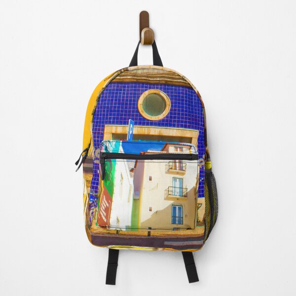 Item preview, the young tourist and Lisbon morning light designed and sold by Tereza Pilar Art.