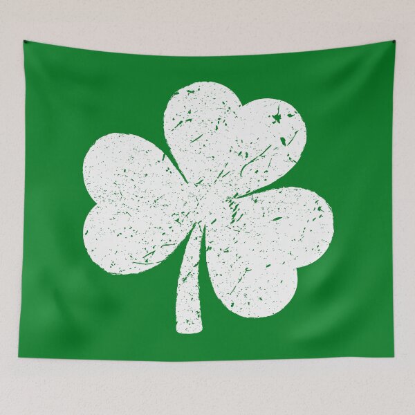 Aperçu de l'œuvre Shamrock en détresse Saint-Patrick créée et vendue par Chilli-Design.