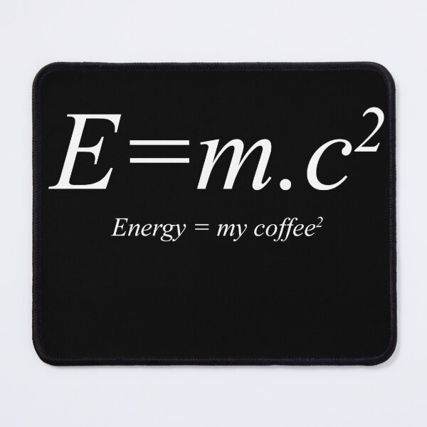 Item preview, Energy coffee equation (dark background) designed and sold by AP-Tees.